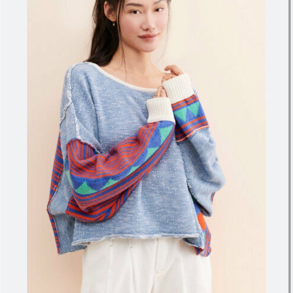 Free people knit pullover